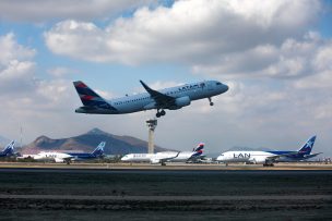 Más de 71 mil personas realizaron vuelos internacionales en Chile durante julio