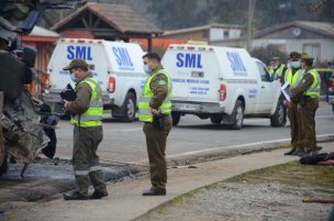 Accidente de tránsito dejó tres fallecidos y dos heridos graves en Melipilla