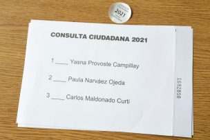 Consulta ciudadana de Unidad Constituyente: Comenzó conteo de votos a nivel nacional