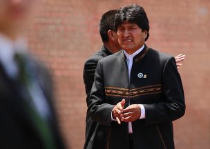 Evo Morales está 