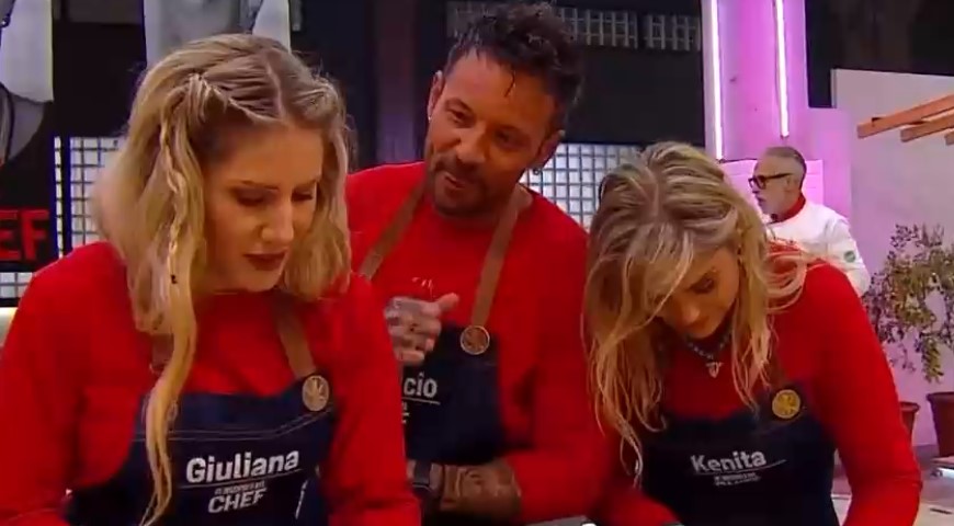“Comparten la cocina y a los novios”: La pesada broma de Fabricio a Kenita y Guliana