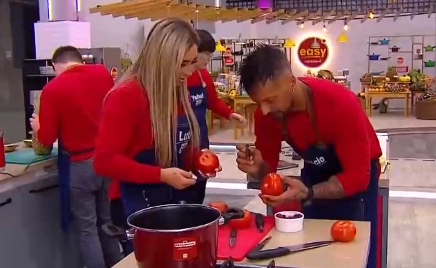 “Luli fue un desastre”: El descargo de Fabricio por la pobre actuación de la modelo en el Discípulo del Chef