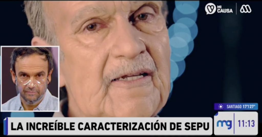 Rodrigo Sepúlveda se quebró con transformación en adulto mayor: “Para mí fue un regalo”