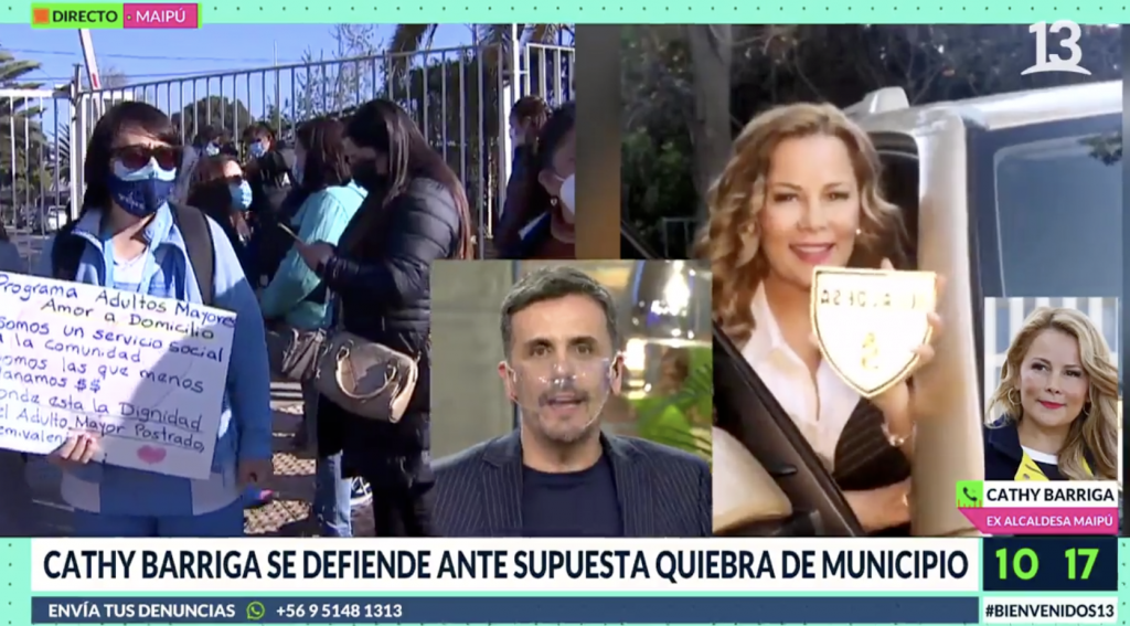 “Esto es una marico…”: Cathy Barriga le corta el teléfono a Sergio Lagos y dice que “no voy a cuidar ningún vocabulario”
