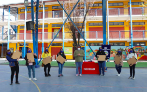 Municipalidad de Huechuraba entrega 1.500 Chromebooks a los alumnos de las 7 escuelas públicas la comuna