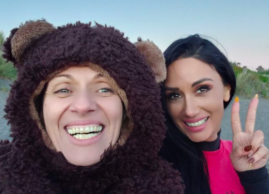 “La bella y la…”: Katyna Huberman comparte gracioso comentario en fotografía junto a Pamela Díaz