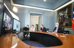 Presidente Piñera sostiene reunión con Mandatario de Portugal para coordinar medidas de control de la pandemia de Covid-19