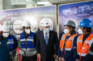 Presidente Piñera realiza visita inspectiva a Hospital Regional del Ñuble: 