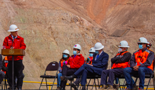 Presidente Piñera inaugura obras de Rajo Inca en División Salvador de Codelco