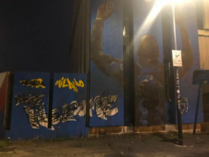 Hinchas del Inter vandalizan mural de Romelu Lukaku tras partir al Chelsea