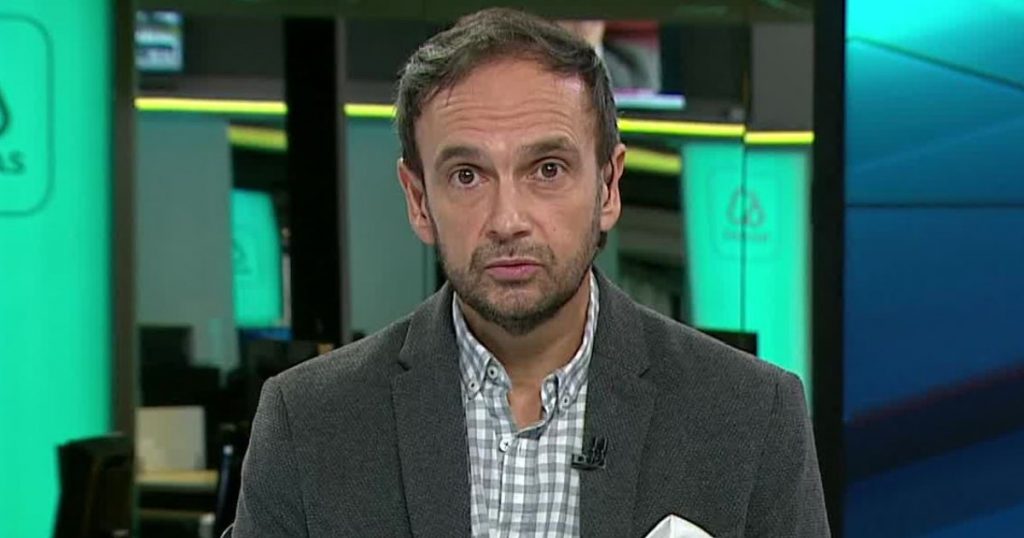 “Estoy al aire”: Rodrigo Sepúlveda realizó inesperado llamado en vivo a su esposa en Meganoticias