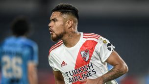 Paulo Díaz fue titular en la derrota de River ante Boca Jrs en la Copa Argentina