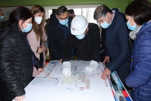 Delegado Presidencial visita Hospital de Vilcún tras incendio que afectó al área de hospitalización