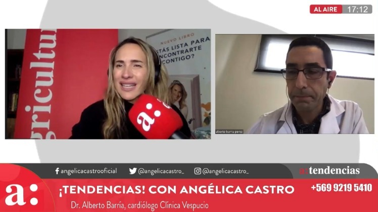 Angelica Castro conversó con el cardiólogo Alberto Barría respecto a la mayor causa de muerte en Chile