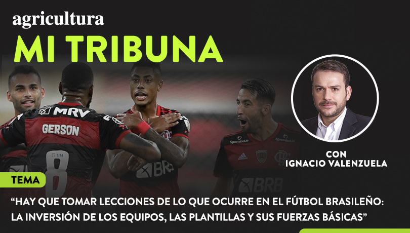 Nacho Valenzuela y clubes brasileños en la Libertadores: “Hay que tomar lecciones de lo que ocurre en el fútbol brasileño: la inversión de los equipos, las plantillas y sus fuerzas básicas”
