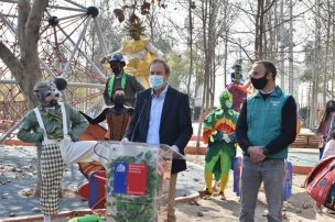 Ministro Felipe Ward presenta actividades para celebrar el Día del Niño en la red de parques urbanos del Minvu