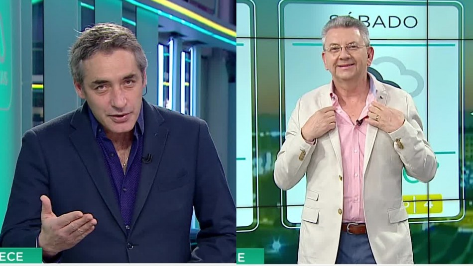 José Luis Repenning imitó a Jaime Leyton y provocó risas: meteorólogo tuvo su revancha