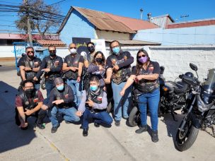 Motociclistas se congregaron para protagonizar exitosa jornada de donación de sangre