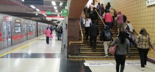 Metro de Santiago informa que Línea 3 no se encuentra operativa por falla de energía 