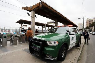 Un herido a bala deja robo frustrado en estación Bellavista en el Metro de Valparaíso