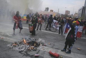 Ocho detenidos en protestas en Plaza Italia previas al 11 de septiembre