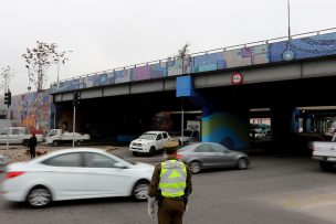 Motociclista murió en accidente registrado cerca del Parque O’Higgins