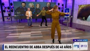 Diana Bolocco impacto a todos tras lucirse bailando ABBA en Mucho Gusto