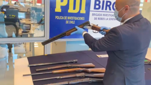 PDI incauta arsenal de armas y municiones de diverso calibre en La Serena: estaban a la venta