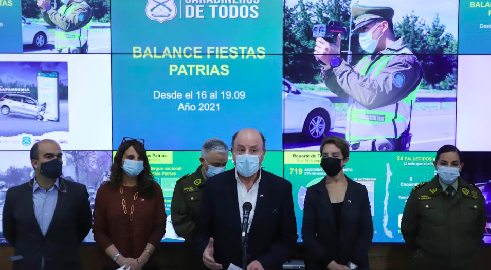 Ministro Moreno realiza balance de carreteras durante Fiestas Patrias: “No tuvimos grandes congestiones”