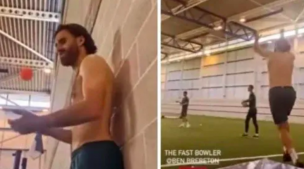 [Video] Ben no falla: ahora muestra sus dotes como jugador de cricket