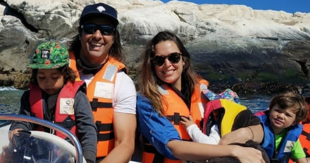 “Primer viaje los cinco”: Cristián Riquelme aprovecha una “ventana de respiro” y concreta en familia un esperado momento