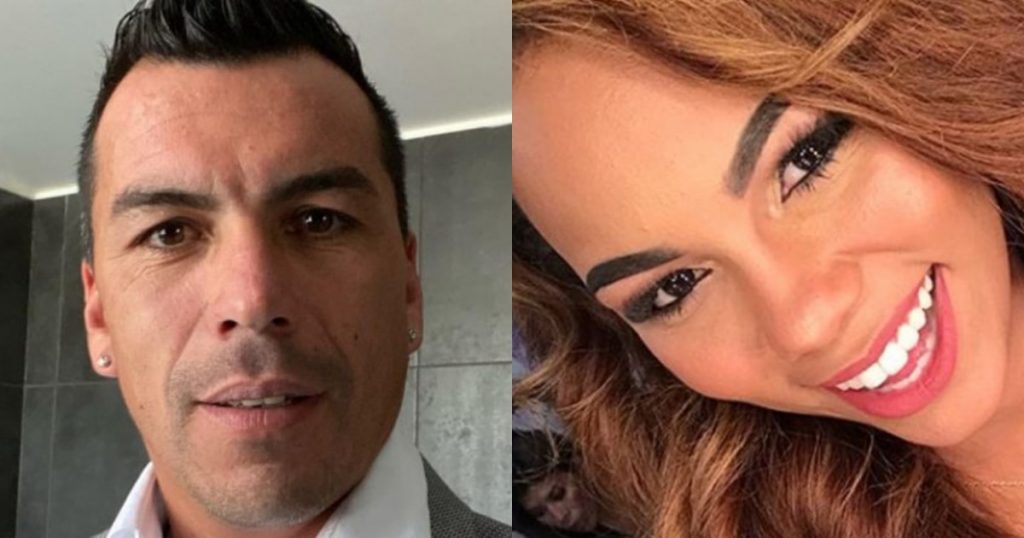 Betsy Camino envió “saludos” a la prensa tras rumores de quiebre con Paredes