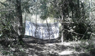 Desalojan territorio recuperado por el pueblo mapuche en el sur de Argentina