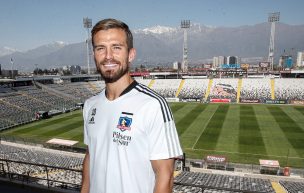 Christian Santos ya luce la camiseta de Colo-Colo