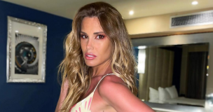 Gala Caldirola celebra sus 29 años con artístico topless