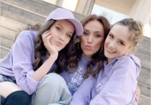 Alejandra Fosalba sorprende en redes sociales junto a sus dos hijas estrenando su emprendimiento de moda