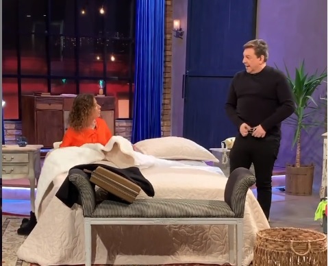 Lo pillaron pantalones abajo: la acalorada escena de JC Rodríguez y Kathy Salosny
