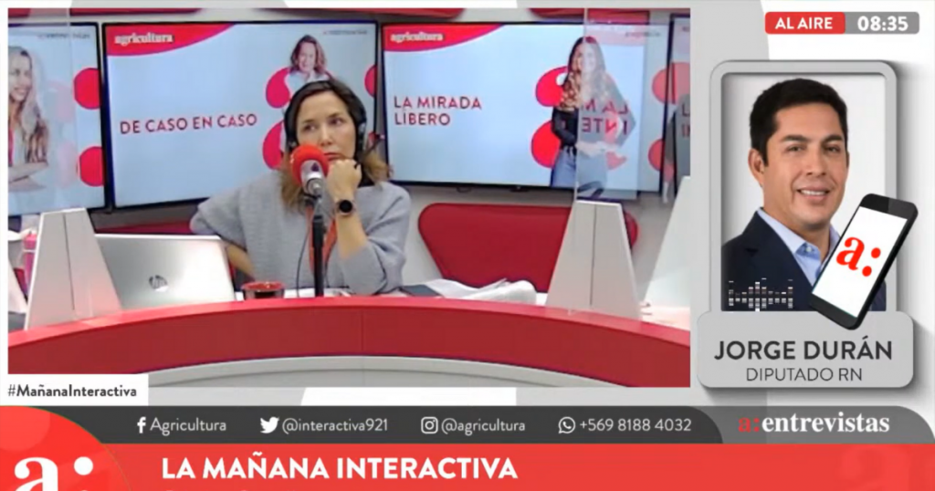 Diputado Durán sobre apoyo del oficialismo al cuarto retiro del 10%: “Ya tenemos 18 votos a favor de Chile Podemos Más”