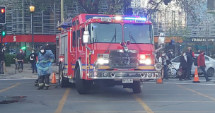 Un Peatón falleció y dos quedaron heridos tras ser atropellados por una colisión de vehículos en Las Condes