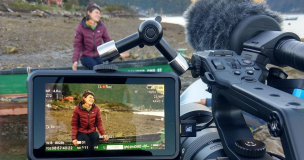 Montserrat Ballarín comparte fotografías de la grabación de 'Sueños de Patagonia': 