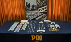 Quilpué: PDI detiene a cuatro personas dedicadas a la venta de droga en sector de Belloto Norte