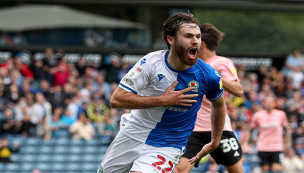 [Video] ¡Está encendido! Brereton marca un triplete en la goleada del Blackburn Rovers ante el Cardiff