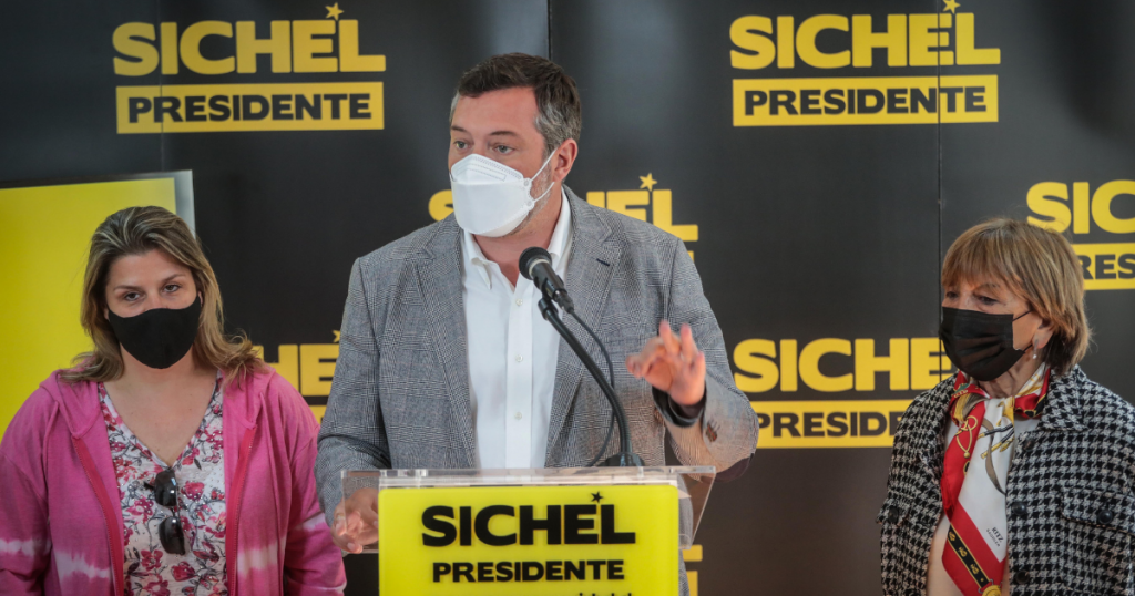 Sichel en cierre de su campaña: “Las alternativas de Kast y de Boric van a provocar más confrontaciones entre los chilenos”