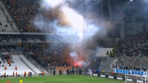 [Video] Infierno francés: ultras del Marsella y el Galatasaray tuvieron un violento enfrentamiento en partido de Europa League