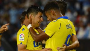 Tomás Alarcón fue titular en victoria del Cádiz ante el Celta de Vigo