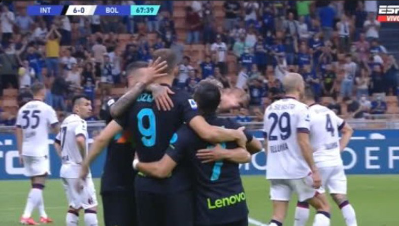 [Video] Alexis Sánchez entrega una asistencia en su regreso con el Inter
