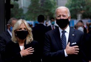 Joe Biden preside la ceremonia en recuerdo de las víctimas del 11-S