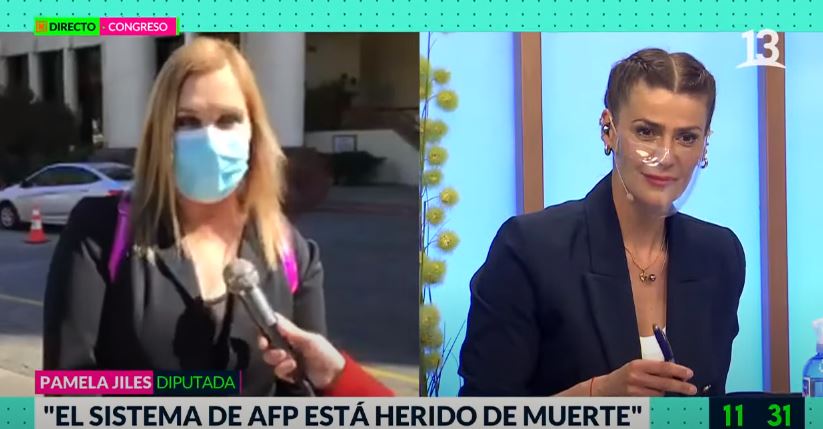 Pamela Jiles dice que “probablemente” habrá nuevas revelaciones sobre el 10%: “Nos vamos enterar de autoridades más importantes que retiraron los fondos”