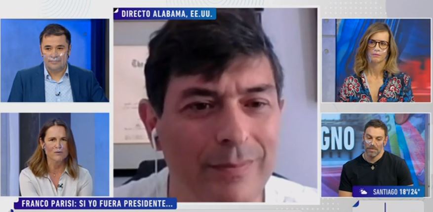 Franco Parisi anuncia su llegada a Chile: “Estamos llegando la segunda quincena de octubre”