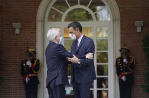 Sebastián Piñera realiza visita a España y se reúne con el Presidente del gobierno Pedro Sánchez